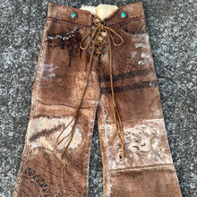 Load image into Gallery viewer, IF SIX WAS NINE/COW LACE UP PT