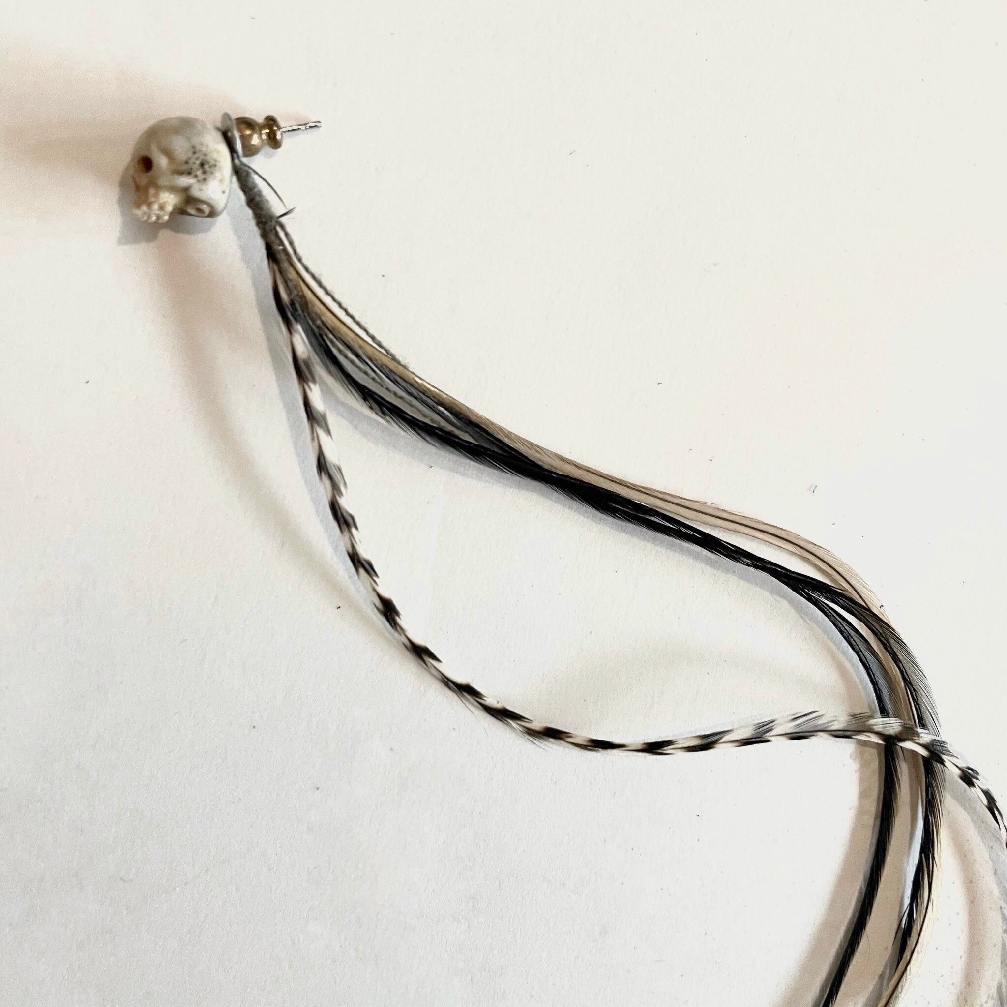 IF SIX WAS NINE/SKULL EARRING-001 – CIRCUS by MANIAC
