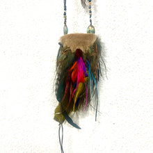 Load image into Gallery viewer, IF SIX WAS NINE/Pouch/Hide peacock prince
