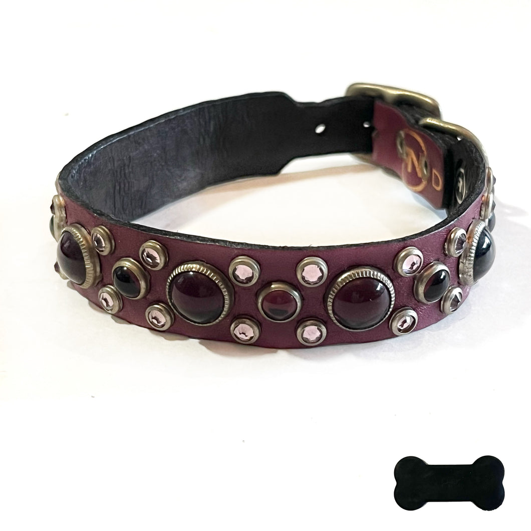 RN Design/Dog collar - Grape