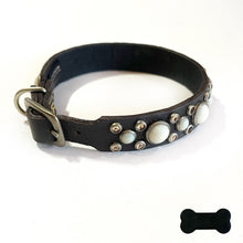 Load image into Gallery viewer, RN Design/Dog collar - Choco Brown x Moon
