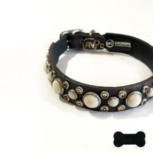 Load image into Gallery viewer, RN Design/Dog collar - Choco Brown x Moon
