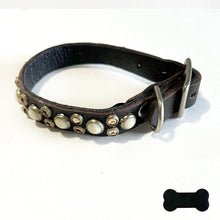 Load image into Gallery viewer, RN Design/Dog collar - Choco Brown x Moon
