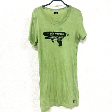 L.G.B. スピリットダンサー 半袖Tシャツ JIGGYS SHOP tシャツ 天竺ラグランヴィンテージ柄プリント半袖T