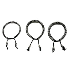 Load image into Gallery viewer, AVATA/BONE BRACELET(BLACK×WHITE) 1pcs
