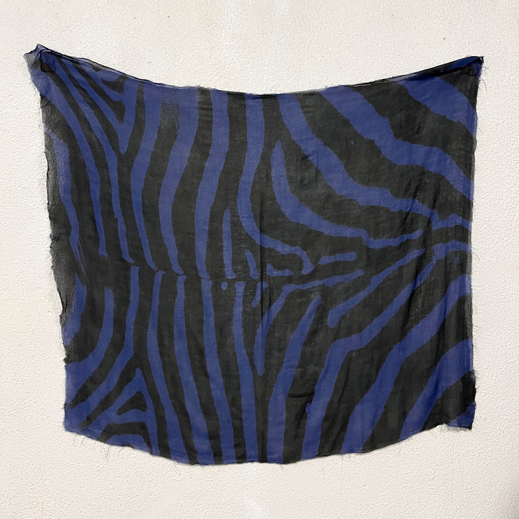 IF SIX WAS NINE/STOLE/ZEBRA BLUE