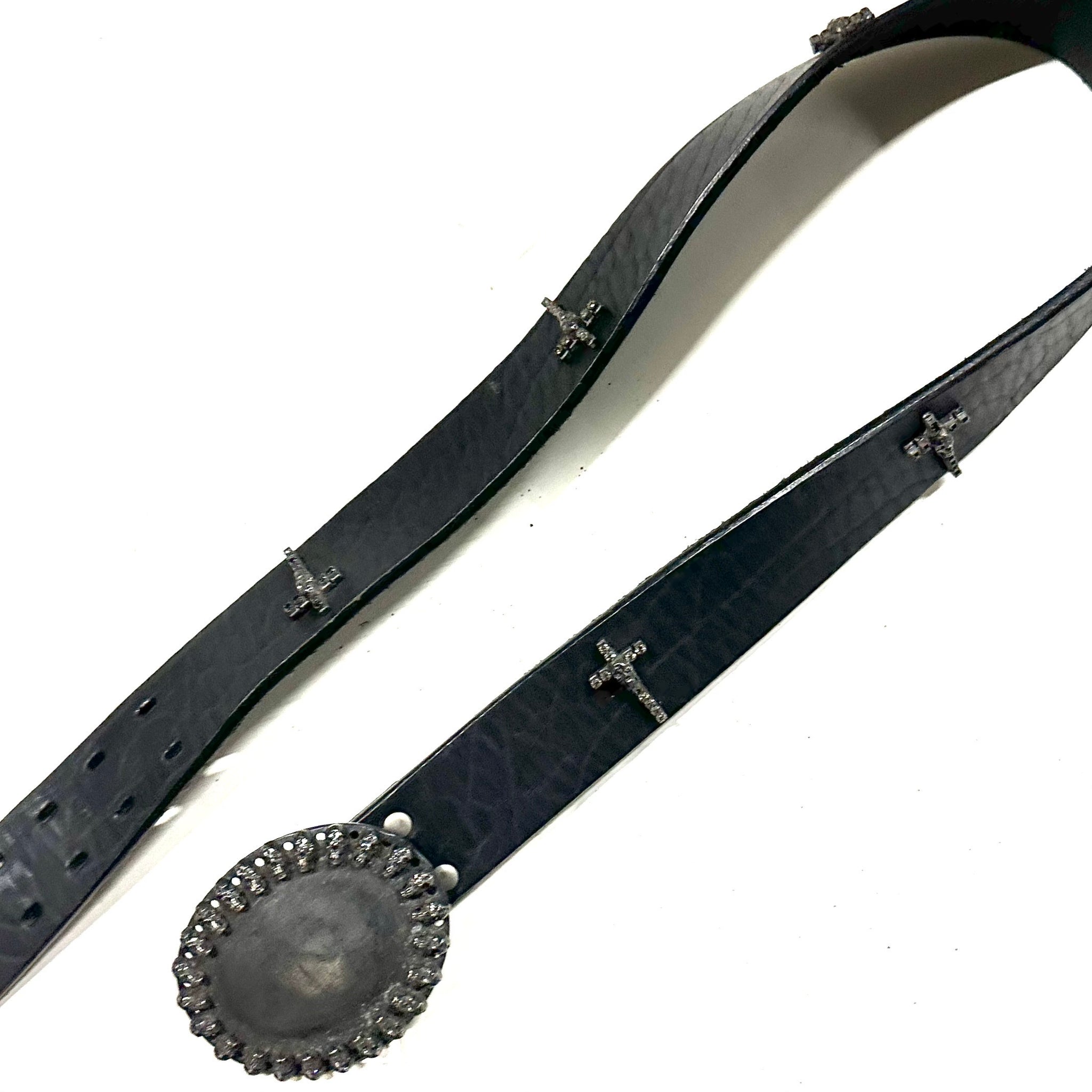 小物 IFSIXWASNINE COBRA BELT-2 IFSIXWASNINE / COBRA BELT-2 ベルト ブラックxシルバー O-24-12-20
