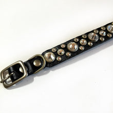 Load image into Gallery viewer, RN Design/Dog collar - Black x Crystal
