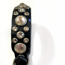 Load image into Gallery viewer, RN Design/Dog collar - Black x Crystal
