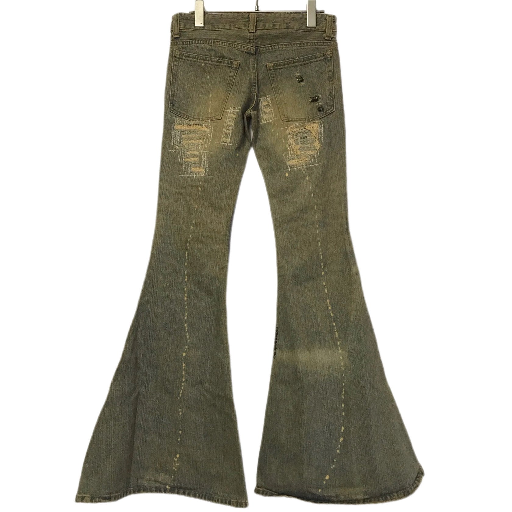 IF SIX WAS NINE mud max flared jeans82-322