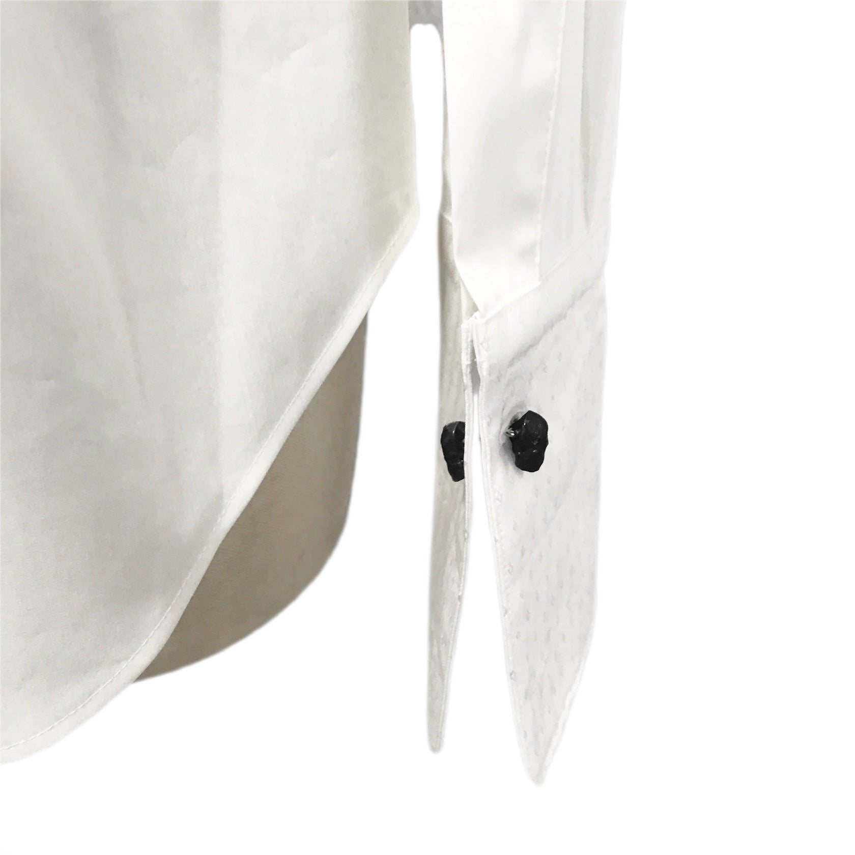 トップス if six was nine MINIMUM IVORY BASIC If Six Was Nine Printed Cotton Wing Shirt - White | Garmentory