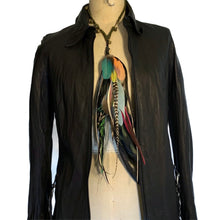 Load image into Gallery viewer, L.G.B./FEATHER BIRD/SHIRT ZIP
