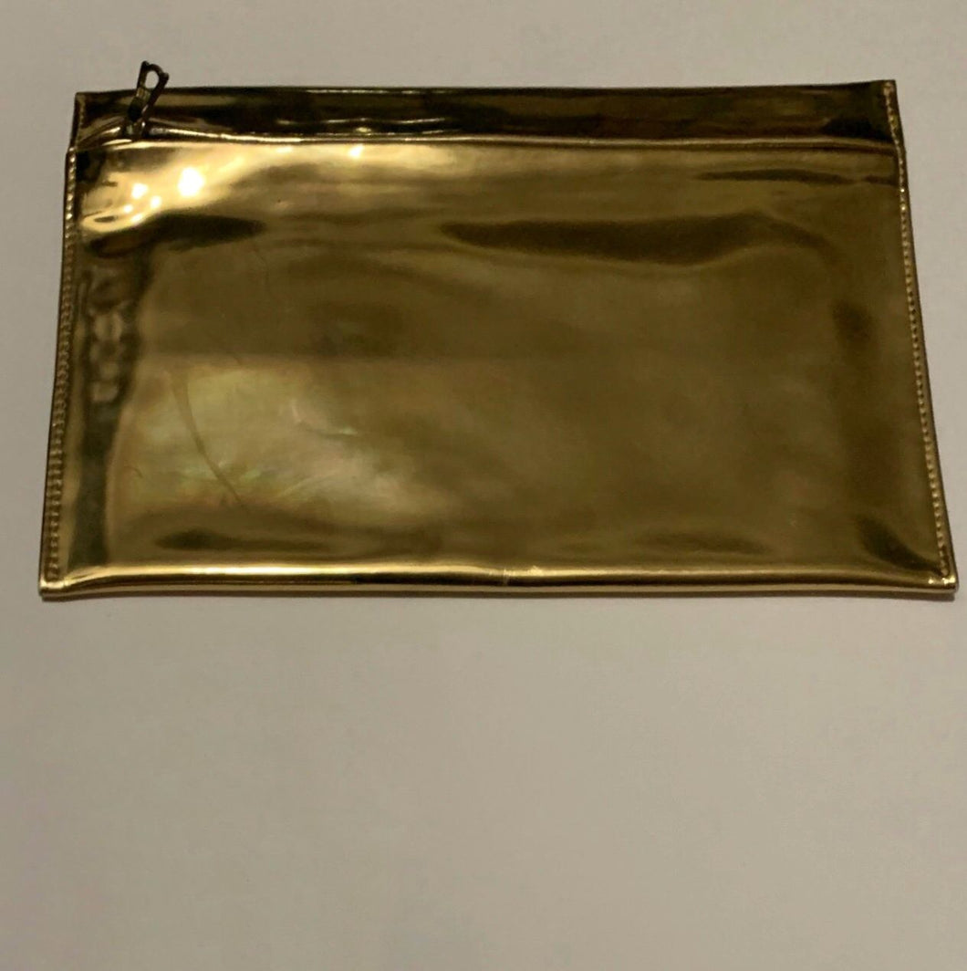ISAAC REINA/POUCH (15cm×22.5cm) GOLD