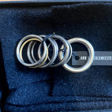 Load image into Gallery viewer, ANN DEMEULEMEESTER/SEVEN RINGS-SILVER+GOLD
