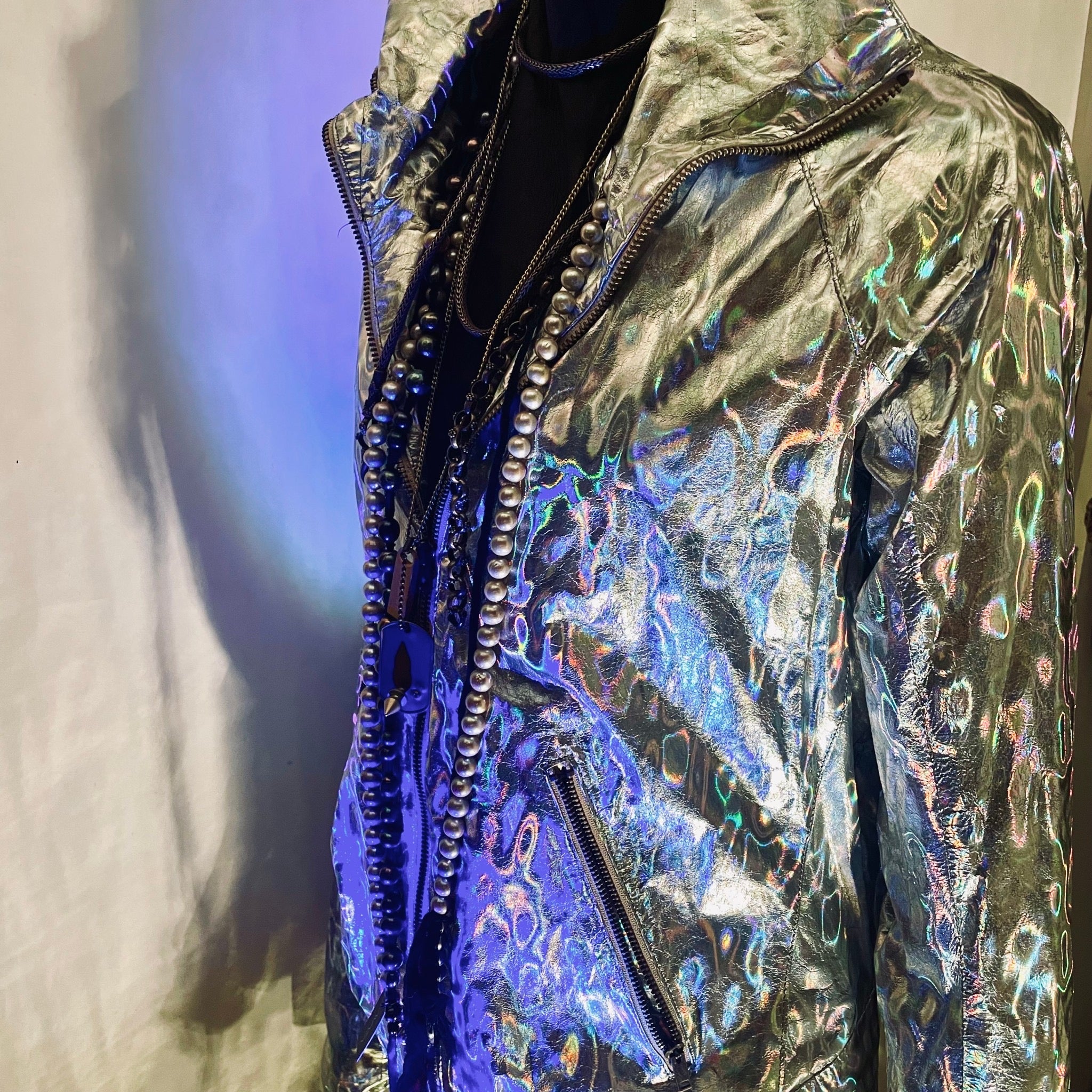 LGBアウター EMMA NOVEMBER ナイロンジャケット Embroidery メンズ